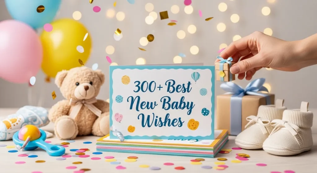 300+ Best New Baby Wishes 🎉👶 | Sweet Congratulations for New Parents