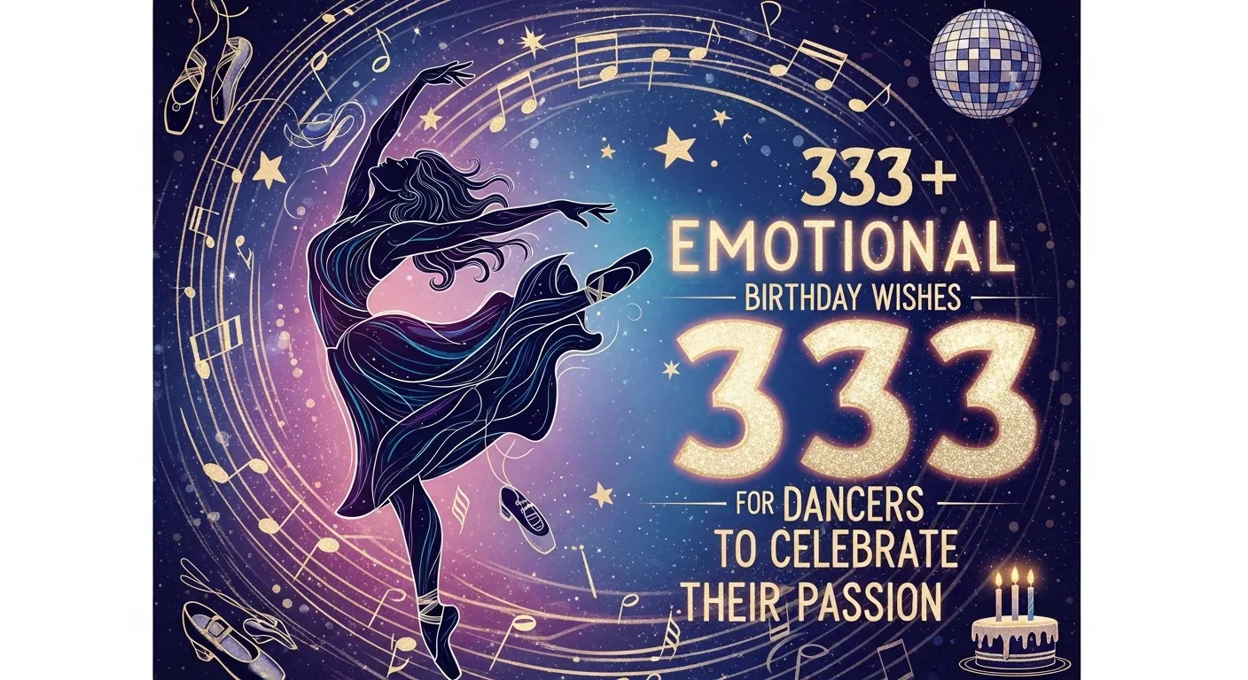 You are currently viewing 🎂 333+ Emotional Birthday Wishes for Dancers to Celebrate Their Passion