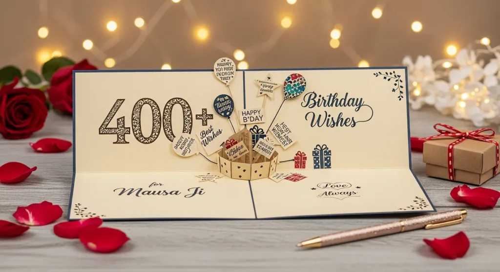 🎁 400+ Unique Birthday Wishes for Mausa Ji From Heartfelt to Funny Messages