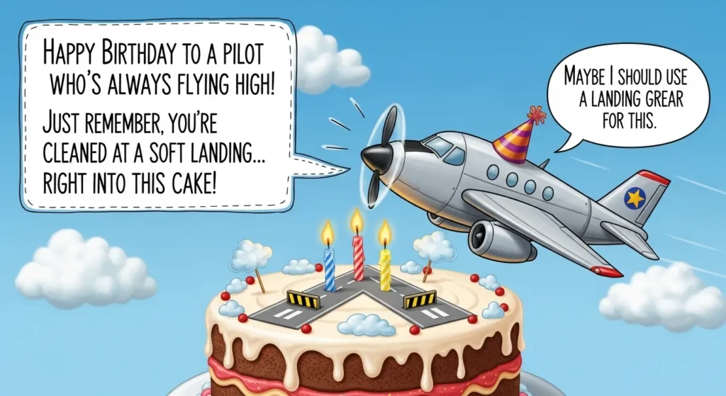 400+ Funny Birthday Wishes for Pilot to Make Their Special Day Fly High 😂✈️