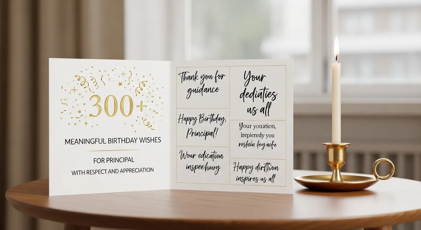 You are currently viewing 🎉 300+ Meaningful Birthday Wishes for Principal With Respect and Appreciation