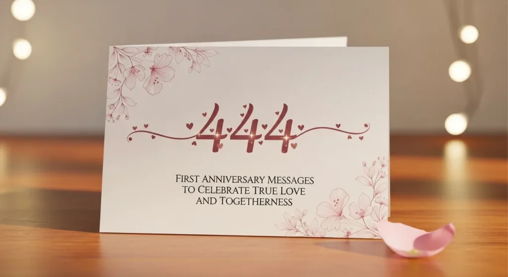 💕 444+ First Anniversary Messages to Celebrate True Love and Togetherness