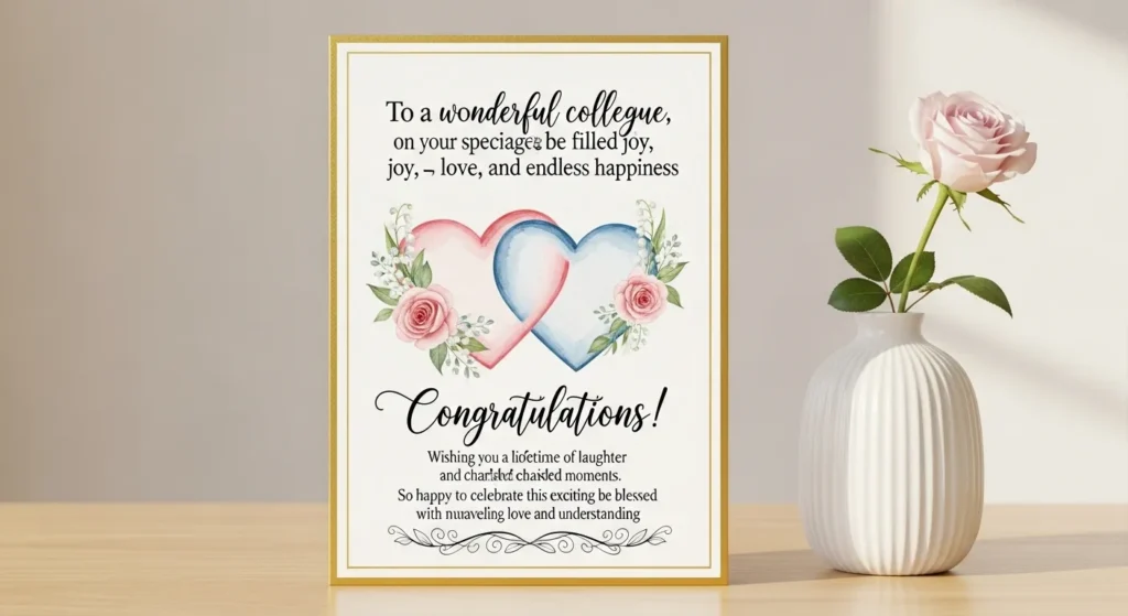 390+ Emotional Marriage Wishes for Colleague to Congratulate Their Wedding