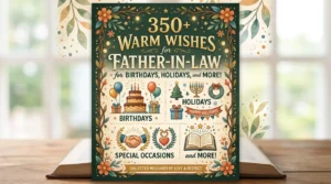 Read more about the article 350+ Warm Wishes for Father in Law for Birthdays, Holidays, and More 🎂